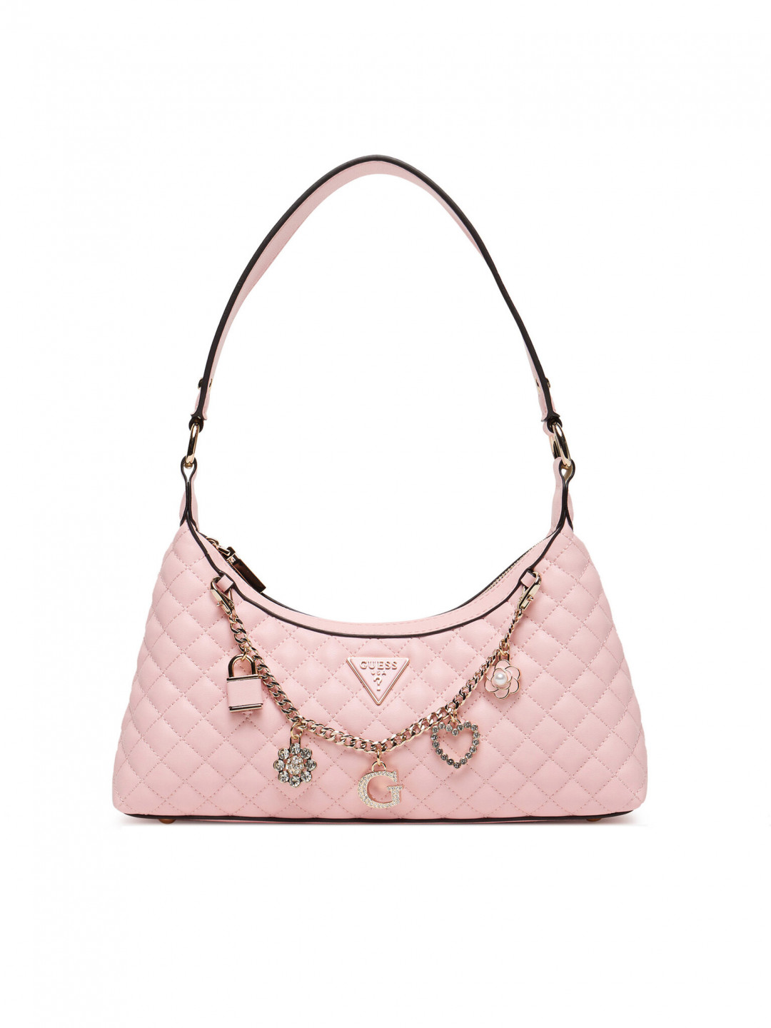 Guess Kabelka Everlee HWEG86 79180 Růžová